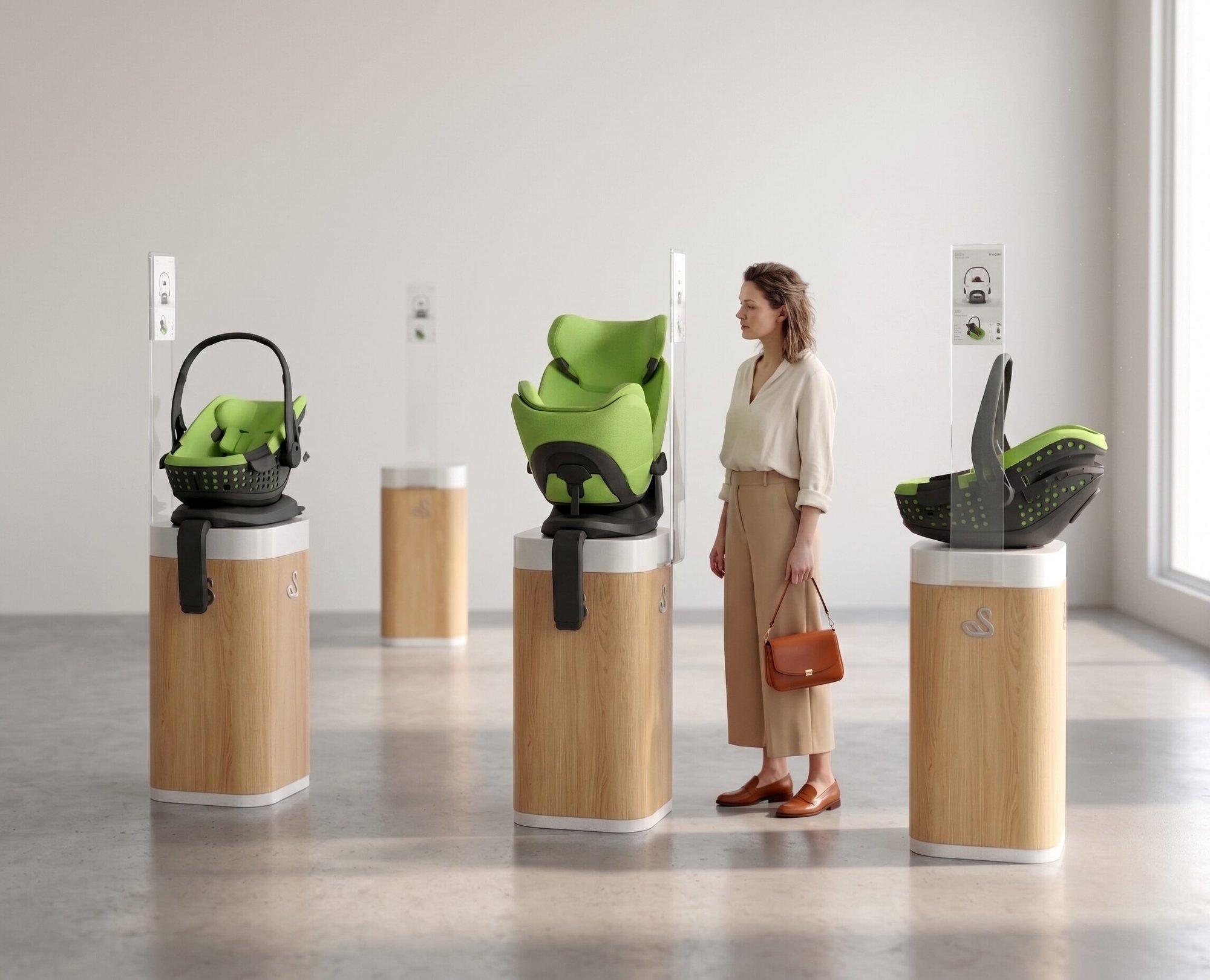 Wooden shop exhibitor by Gonzalez Garrido